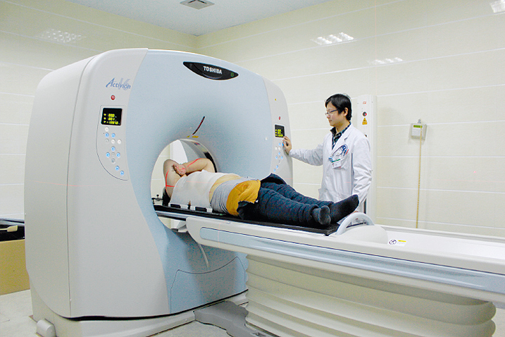 日本东芝16排CT模拟定位机